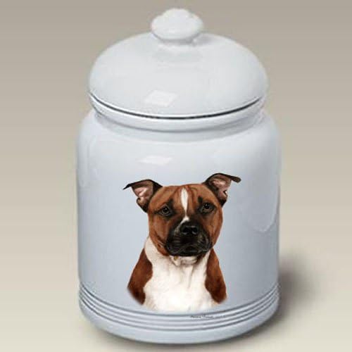 Pit Bull Terrier - Tamara Burnett Treat Jars