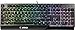 MSI Gaming Backlit RGB Dedicated Hotkeys Anti-Ghosting Water Resistant Mechanical Feel Gaming Keyboard (Vigor GK30 US)thumb 1