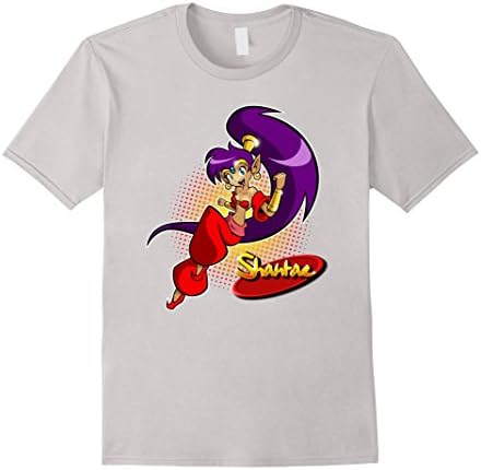 Men's Classic Shantae T-shirt Medium Silver