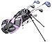 Paragon Rising Star Girls Kids Golf Clubs Set/Ages 8-10 Lavender With Free Golf Gift/Right-Hand