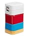 Flight 001 5-in-1 Travel Adapter with Dual USB Charger, Multi, One Size