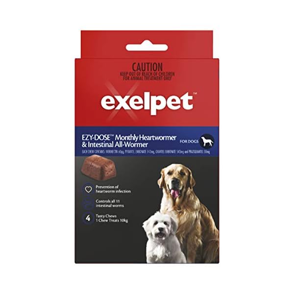 exelpet monthly flea intestinal and heartworm treatment