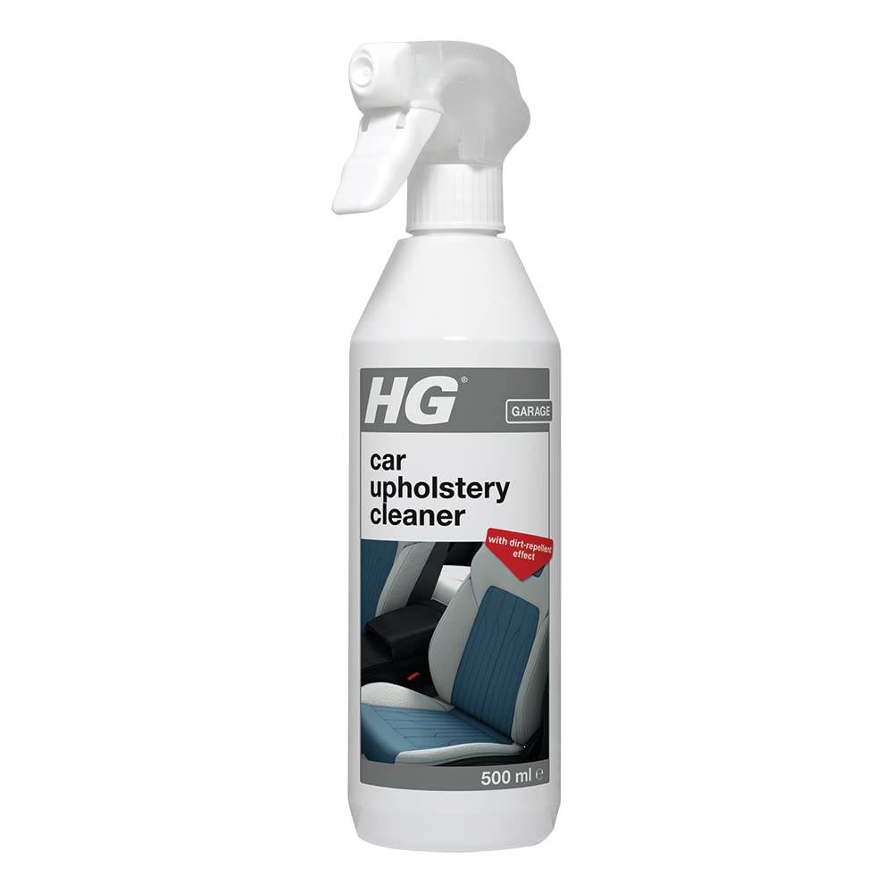 HG Car Upholstery Cleaner - Car Upholstery Cleaner Spray for Routine Cleaning and Stain Removal, Ideal for Cars, Caravans, and Boats - 500ml