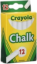 Crayola White Chalk 12 Ea,