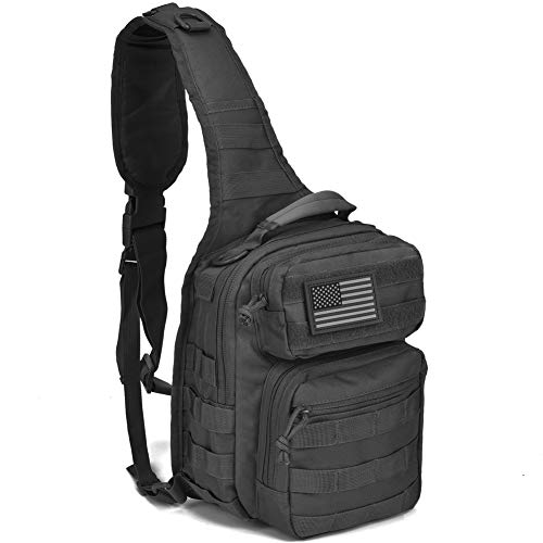Tactical Sling Bag Pack Military Rover Shoulder Sling Backpack Molle