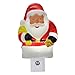 Plug in LED Night Light, Christmas Kit, Dusk to Dawn Sensor Emotionlite Nursery Night Lamp Warm White 2700K (Santa Claus and Christmas Tree)