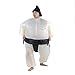Anself Funny Sumo Inflatable Costume Halloween Party Cosplay Fat Inflatable Wrestler Suit, Adult/Child