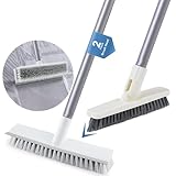 Floor Scrub Brush and Swivel Grout Cleaner Brush