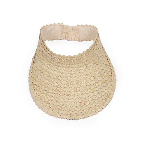 Island Straw Visor Sun Hat