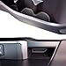 CupHolderHero Fits Toyota Tacoma 2016-2023 Accessories, Custom Non-Slip Anti-Dust Cup Holder Inserts, Center Console Liners, Door Pocket Mats, Interior Protection, 19pc Set, Double Cab, Gray Trim