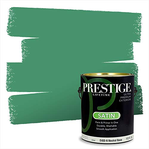 PRESTIGE Paints Exterior Paint and Primer In One, 1-Gallon, Satin, Comparable M…
