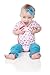 juDanzy wrap around kimono style and pullover baby girl bodysuits (0-3 Months, Tweet)