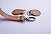 1piece 47 Inches Adjustable Bag Straps with Tabs,Soft Genuine Leather Bag Strap,Genuine Leather Shoulder Handles,Camel Leather Handbag Straps Kz0277 (Camel)