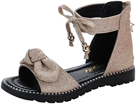 Junjie ๐ธ Children's Shoes,Children's Infant Kids Baby Girls Cute Bowknot Bling Sequins Princess Shoes Sandal