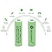 BAOBIAN AA 600mAh 1.2V NiMH Rechargeable Batteries for Solar Light,Solar Lamp,Garden Lights Green(8 PCS)