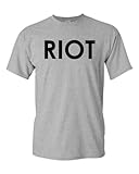 Riot T-Shirt Funny TV Super Soft Adult T-Shirt Tee