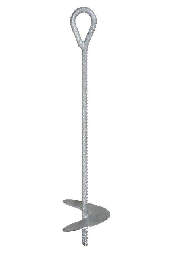 Slackline Bodenanker 90cm - 1,5t Haltekraft - feuerverzinkt - Erdanker - Stahlanker