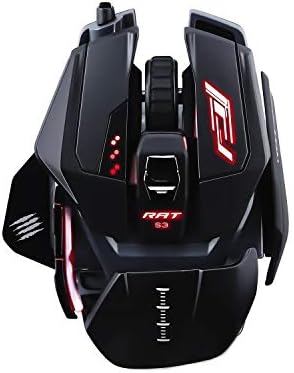 Mad Catz The Authentic R A T Pro S3 Optical Gaming Mouse Amazon Co Uk Computers Accessories