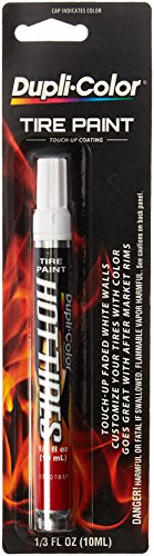 Dupli-Color HT100 White Hot Tire Paint Pin - 1/3 oz