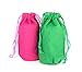 Neliblu Canvas Drawstring Favor Gift Bags Bulk Set of 12 Bright Vivid Colored Goodie Bags Sacks with Drawstring Closure for Party Favors and Supplies 7