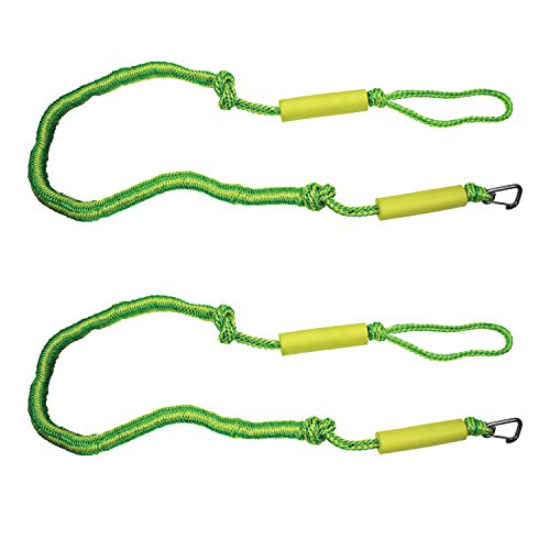 Extreme Max 3006.2577 BoatTector PWC Bungee Dock Line, 6', Value 2-Pack