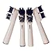 Bamboo Charcoal Infused Bristles Premium Electric Toothbrushes Heads Replacements - Compatible with Braun Oral B - Best Toothbrush Head For Sensitive Gums - Brand New Tooth Brush Head - SB-417A 4 PCS