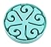 Slow Dog Bowl Dog Slow Feeder for Cat Dogs Pets Diameter 20 CM / 7.87 Inch ---By PetCee (Lake Blue)