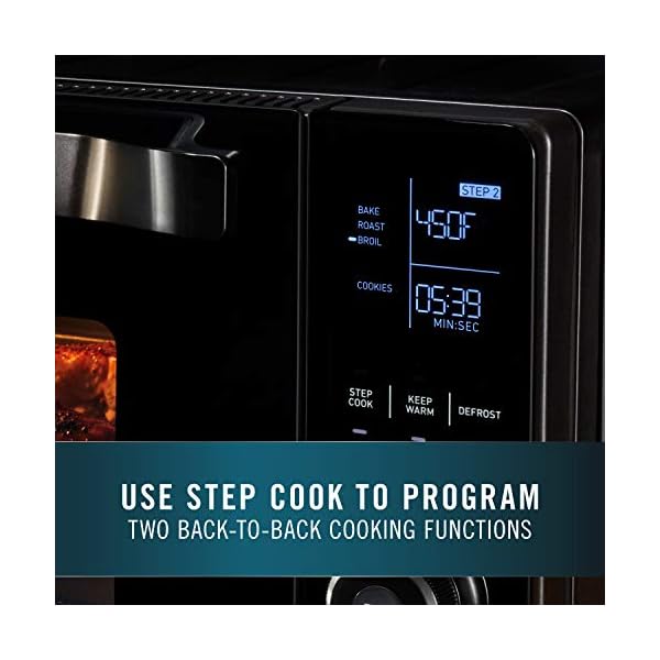 Calphalon Performance Cool Touch Toaster Oven with Turbo Convection, Large (2106488), Black