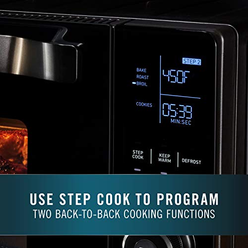 Calphalon Performance Cool Touch Toaster Oven with Turbo Convection, Large (2106488), Black