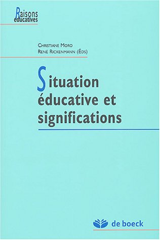 Situation éducative et signications