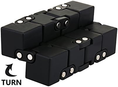 Fidget Cube, Luxury EDC hand Infinity Cube Mini For Stress Relief Fidget Anti Anxiety Stress Funny