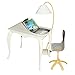 4pcs/Set Office Accs Table Chair PC Lamp for 29cm Barbie Dolls Random Color