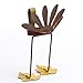 Factory Direct Craft Set of 6 Warm Autumn Painted Metal Turkey Candle Holders.