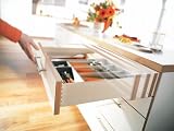 Blum Tandem Premium Undermount Slides With Integrated Soft Close Full Extension For 15" Drawers 100# Class