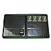 12-Pocket Z-Folio LX Trading Card Albums, Green