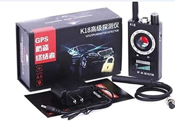 K18 Professional GPS/Anti-Spy Bug Hidden Camera RF Detector