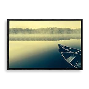 Framed Canvas Wall Art Voyage Canvas Prints Home Artwork Decoration for Living Room,Bedroom - 16x24 inches