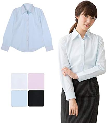 事務服 ブラウス シャツ レディース ワイシャツ 春 夏 スキッパーシャツ オフィス 黒 可愛い 最新アイテム 着痩せ 白 おしゃれ Ol 大人 長袖 通勤 カジュアル