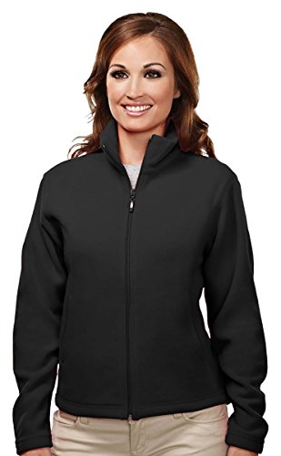 Tri-mountain Womens micro fleece jacket. 7120 - BLACK_L