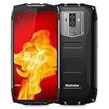 Rugged Cell Phone Unlocked, Blackview BV6800 Pro IP68 Waterproof Unlocked Smartphone, Android 8.0 4G LTE Dual SIM, 5.7 Inches FHD+ IPS,Octa Core 4GB+64GB, 6580mAh, 8MP+16MP, for AT&T T-Mobile,Black