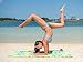 AVAWAVA Microfiber Beach Towel for Travel - XL 6 feet 6 inches, Sand Free, Oversized and Packable, Quick Dry Swim Towel- Beautiful Zen Design on Both Sides- 300 GSM
