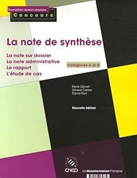 La  note de synthèse