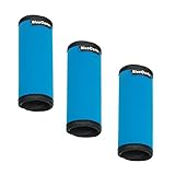 BlueCosto Neoprene Luggage Handle Wraps Grips Suitcase Tag Bag Labels - Set of 3