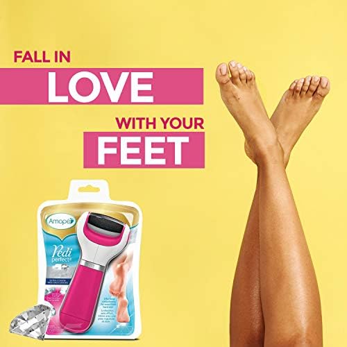 Amope Splashproof Electronic Foot File Foot Spa Pedicure Tool Callous Remover-Pedi Perfect Advance 2 Speed, 1 Count (Packaging May Vary) 8 Amope Splashproof Electronic Foot File Foot Spa Pedicure Tool Callous Remover-Pedi Perfect Advance 2 Speed, 1 Count (Packaging May Vary)