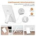 Light Therapy Lamp, HOSOME 10,000 Lux LED Bright White Therapy Light with 3 Color Modes, UV Free White Light Therapy with 3 Timer Settings, USB Powered & Compact Size, Touch Control