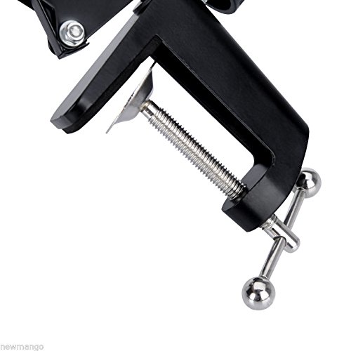 Desk Clamp Mount Suspension Boom Scissor Arm Tripod Stand Holder for