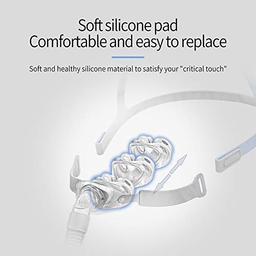 Nasal_Pillows_mask 3 Sizes Universal Cushion Pad-Hospital_Grade Adjustable