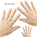 Finger Cot Gel Finger Protector Finger Brace Support Finger Gloves Waterproof Finger Eczema Bandages for Trigger Finger Hand Eczema Finger Cracking Finger Arthritis