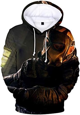 3D Printed Rainbow Hoodie Hooded Pullover Sweatshirt