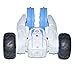 Rabing RC Car 2.4 Ghz 4WD Stunt Car 6CH Remote Control Amphibious Off Road Electric Race Double Sided Car Tank Vehicle 360° Spins & Flips Land & Wate